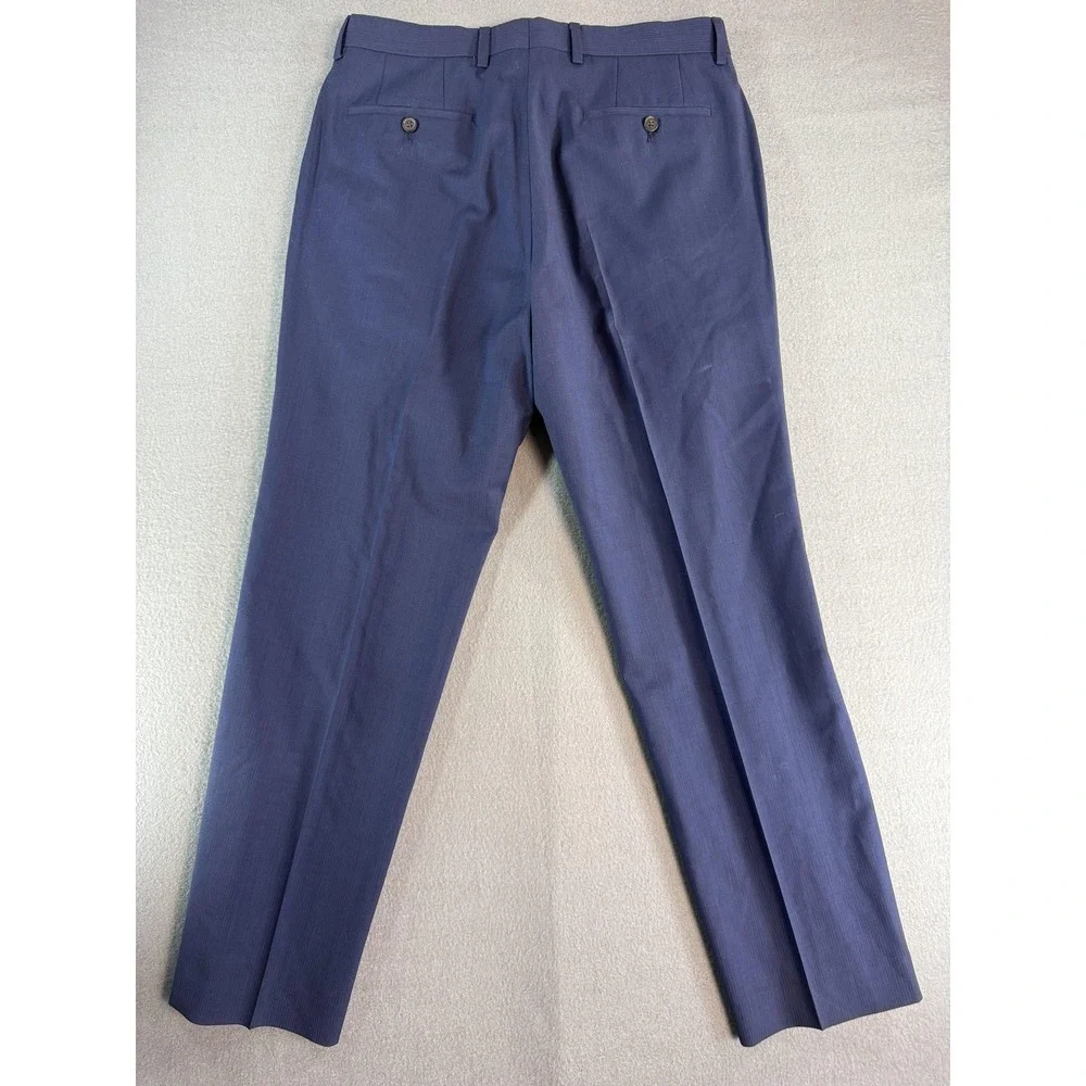 Lauren Ralph Lauren Pants Mens 32x30 Blue Classic Fit Dress Total Comfort Formal